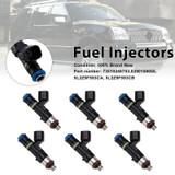 6PC 0280158055 Fuel Injectors 5L2Z9F593CA For Mercury Mountaineer Ford Explorer