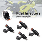 4PC Fuel Injectors 49033-0015  For Kawasaki Ninja ZX6R ZX600R ZX600P 07-12
