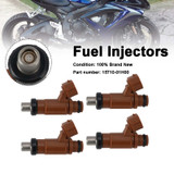 4PC Fuel Injectors 15710-01H00 For SUZUKI GSXR600 GSXR750 2006-2007
