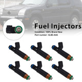 6PC 4L8E-A4A Fuel Injectors For Mercury Mariner Ford Taurus Explorer