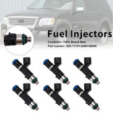 6PC 822-11191 Fuel Injectors 0280158056 For Mercury Mountaineer Ford