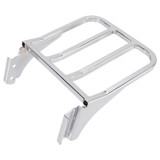 Sissy Bar Backrest Luggage Rack For Heritage Softail Dyna Sportster 1986+ Chrome