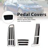Pedal Set Pedals Pedal Caps For ES250 Lexus For Toyota Camry 2018-2022 AT
