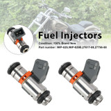 2PC Fuel Injectors IWP-029 For Electra Glide Street Glide Road King 08-17