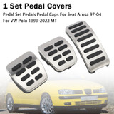 Pedal Set Pedals Pedal Caps For Seat Arosa 97-04 For VW Polo 1999-2022 MT