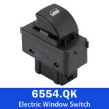 Electric Window Switch 6554.QK for Citroen Berlingo 2008-2018 MPV