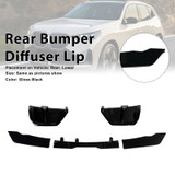 Gloss Black Rear Bumper Diffuser Lip Fit BMW X3 G45 M-Sport 2025+