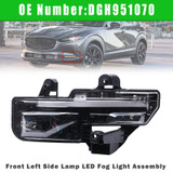 Front Left LED Fog Light Assembly DGH951070 For Mazda CX30 2020-2023