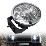 Round Auxiliary Lamp ValueFit 9" Ref.50 12/24V 18W 1550LM 6000K For HELLA