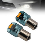 Car Light LED Auxiliary Bulb Kit P21W 12V 3W 1700K Amber For HELLA LEDS25AA2