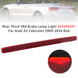 Rear Third 3Rd Brake Lamp Light Red 8F0945097 For Audi A5 Cabriolet 2009-2016