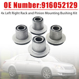 4x Left Right Rack and Pinion Mounting Bushing Kit For Toyota Sienna 2004-2011