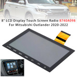 8" LCD Display Touch Screen Radio 8740A098 For Mitsubishi Outlander 2020-2022