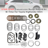 U760E U760F Transmission Master Rebuild Kit W/ Filter For Toyota Highlander RAV4
