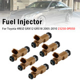 6Pcs Fuel Injector For Toyota 4REIZ GRX12 GRS18 2005-2010 23250-0P050