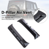 Carbon Fiber D-Pillar Air Vents Fit Mercedes Benz G-Class W464 W463A 2019+