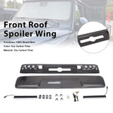 Brabus Style Front Roof Spoiler Wing Fit Benz G-Class W464 G550 2019-2023 W/Led