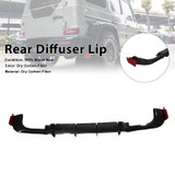 Dry Carbon Rear Diffuser Lip Fit Benz W464 B800 B900 2019-2023 Rocket Style