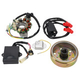 Stator Regulator CDI Box Ignition Coil Flywheel For Yamaha Banshee YFZ350 87-94
