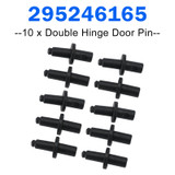 10 x Double Hinge Door Pin for Dometic RM10 Series Fridge Doors 295246165