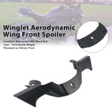 Winglet Aerodynamic Wing Front Spoiler For Yamaha MT-07 2025-2026 Black