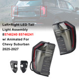 Left+Right Tail Light Assembly 85746240 85746241 For Chevy Suburban 2025-2027