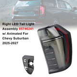 Right LED Tail Light Assembly 85746241 w/ Animated For Chevy Suburban 2025-2027