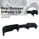 Matte Black Rear Bumper Diffuser Lip Fit MINI COOPER JCW R55 R56 R57 2006-2013