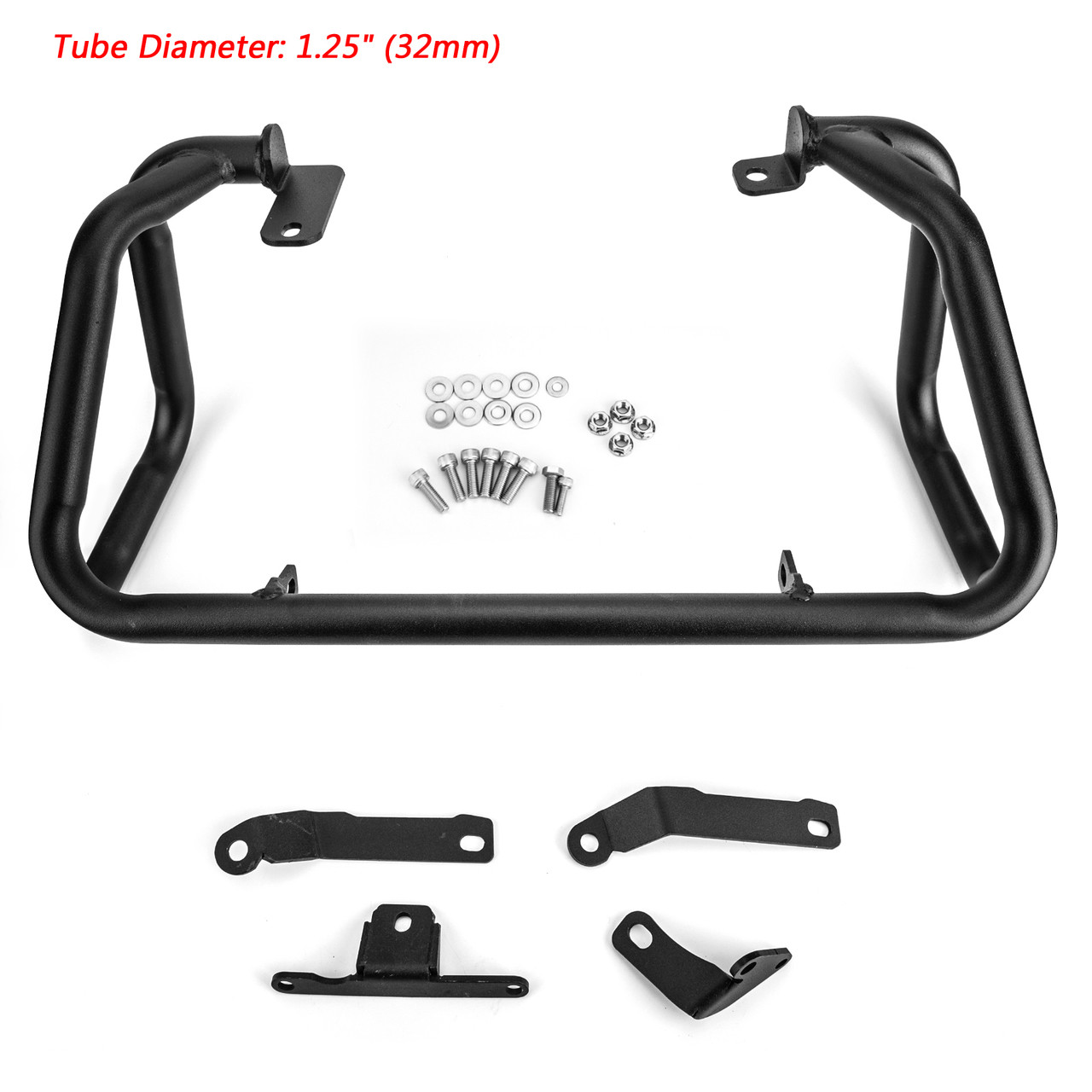 CHIFUN Lower Engine Crash Bars For BMW G310GS & G310R (2017-2023) – Black Steel Frame Protection