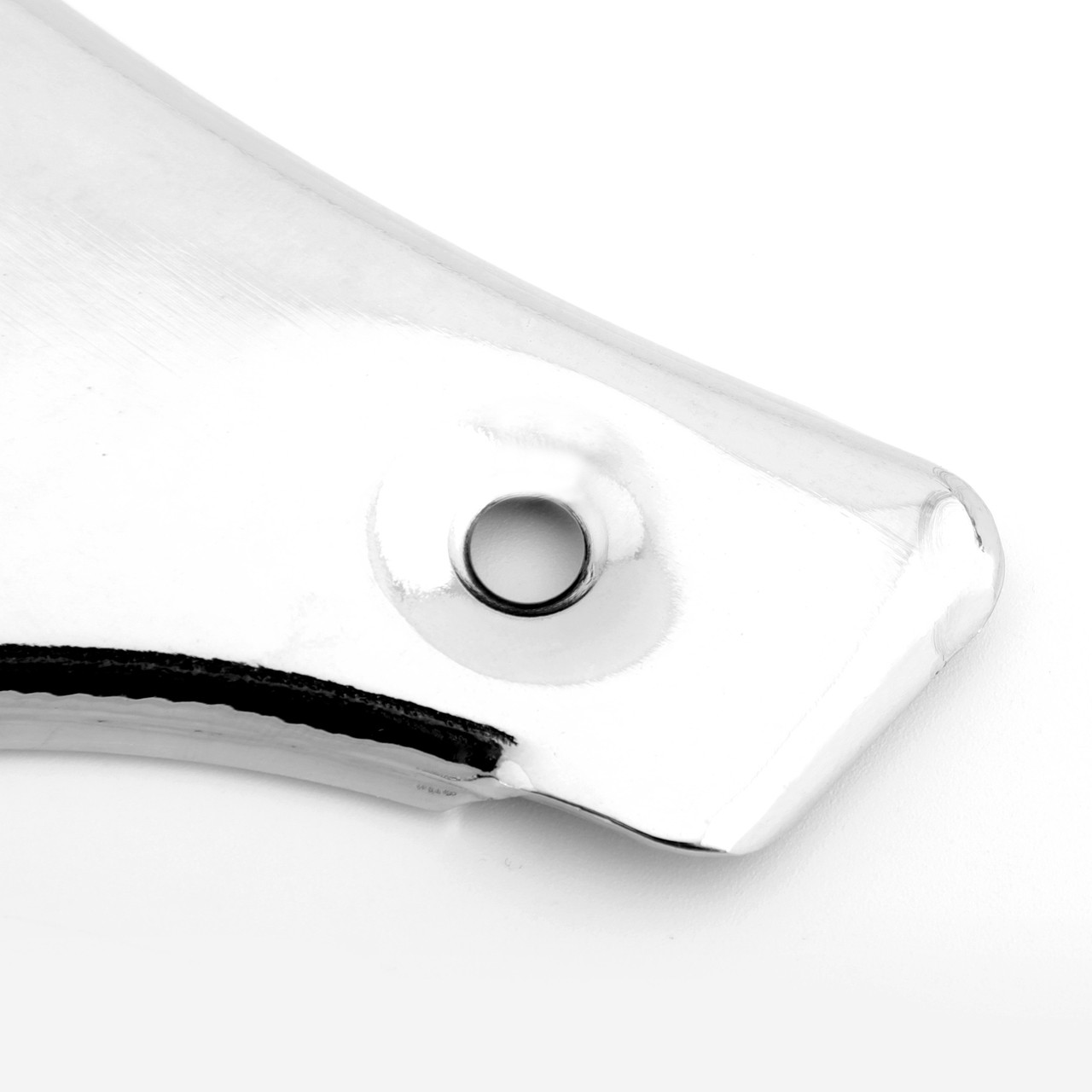 Sissy Bar Backrest Triangle Mounting Plate For Harley Touring Street Glide Chrome Generic