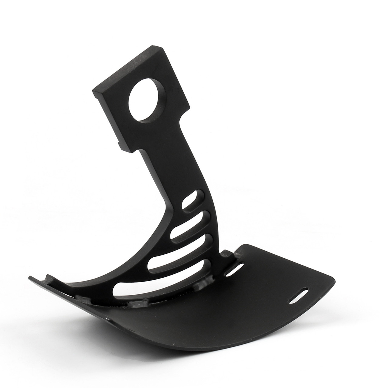 For Yamaha YZF-R1 04-05 Side Mount Curved License Plate Bracket Tag Holder Black