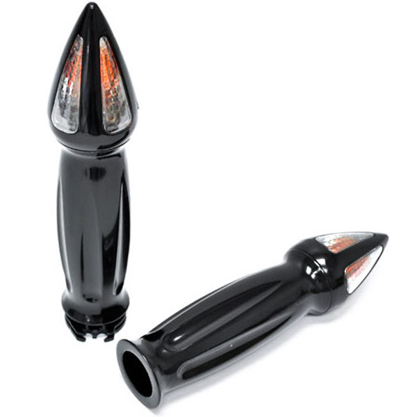 Grips Harley Davidson & Custom Choppers, up to 2007, Chrome Spike