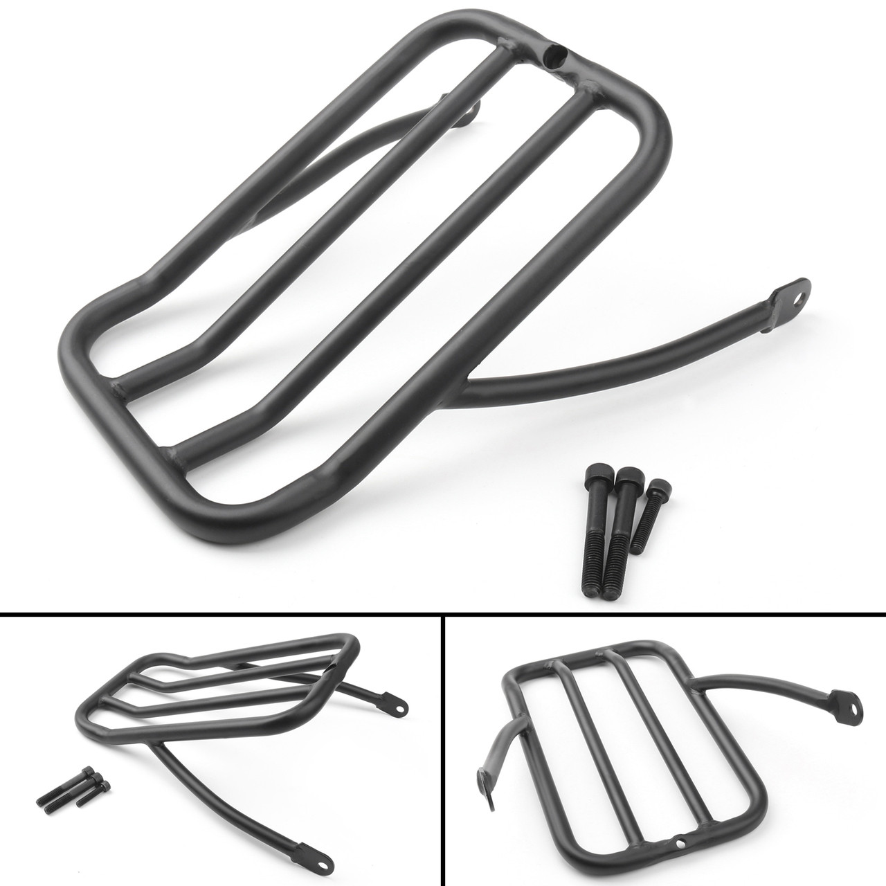 Seat Luggage Rack Solo HarleyDavidson Sportster X L883 1200 (20042015) Chrome