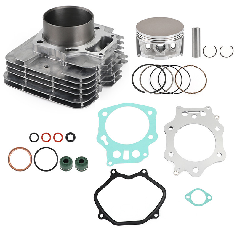 Cylinder Piston Ring Gasket Top End Rebuild Kit For Honda TRX250EX