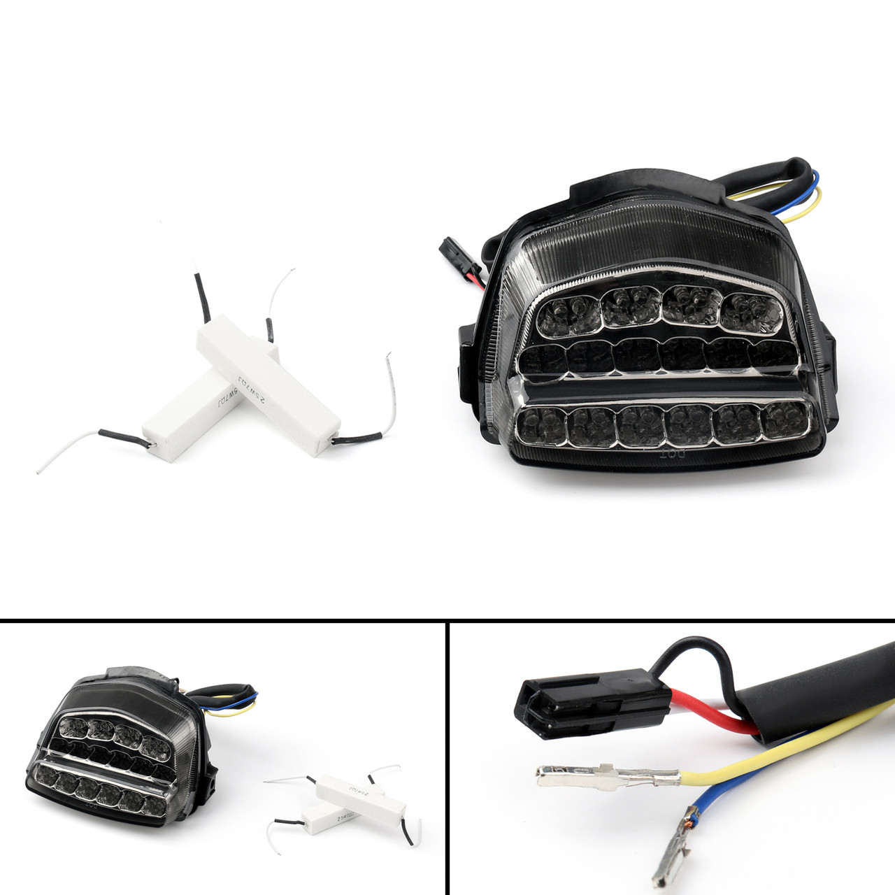 Integrated Turn Signal Tail Light LED Tail Light With Integrated Turn Signals For Honda CBR600RR & CBR1000RR (2003-2007) KEEPDSGN Motorcycle Tail Light Assembly - Foto 5