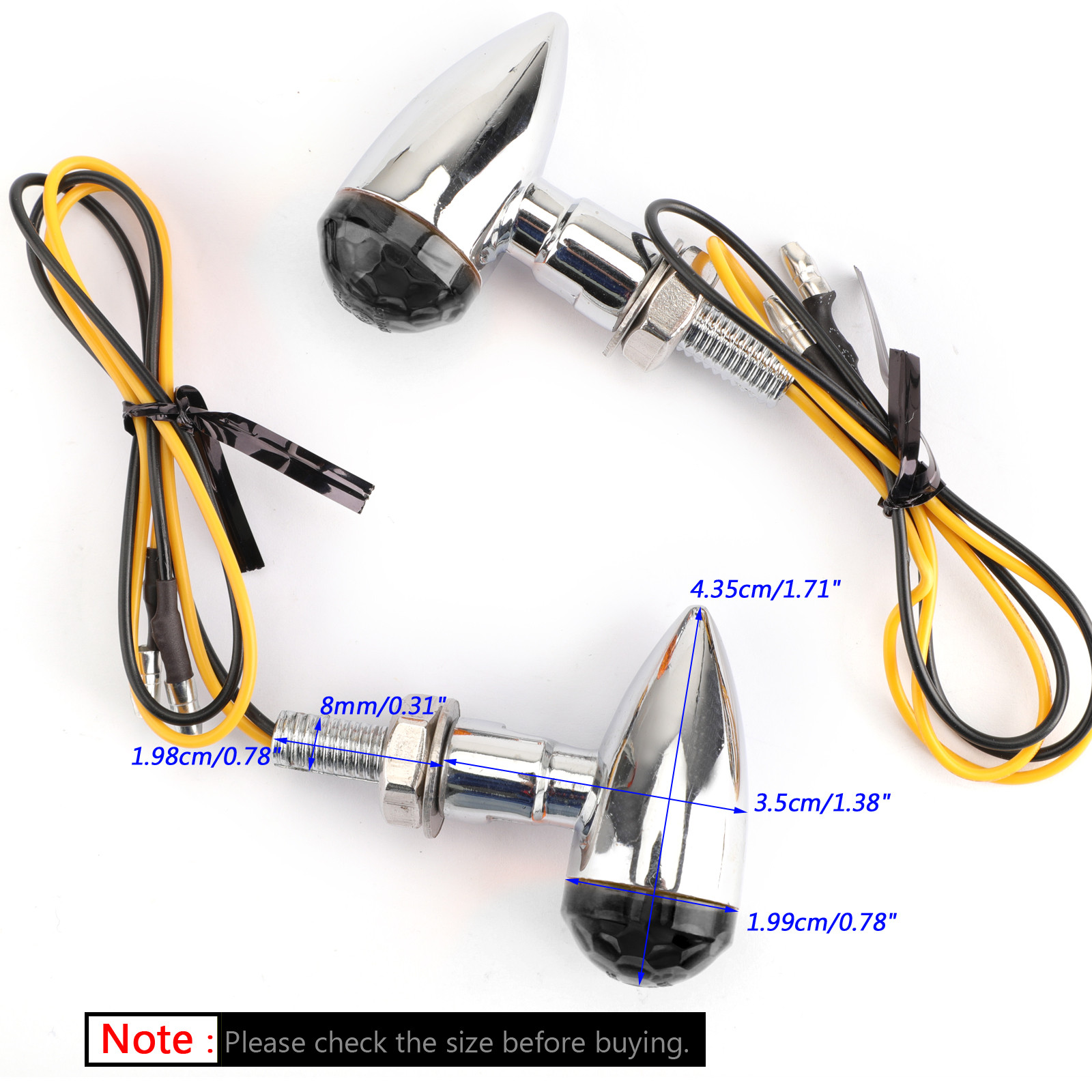 LED Micro Mini Small Indicators Turn Signals Universal 6mm Mount ...