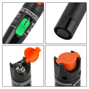 30MW Visual Fault Locator Fiber Optic Tester VFL Fiber Optic Cable Tester + FC