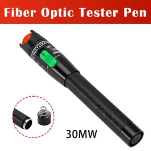 30MW Visual Fault Locator Fiber Optic Tester VFL Fiber Optic Cable Tester Meter
