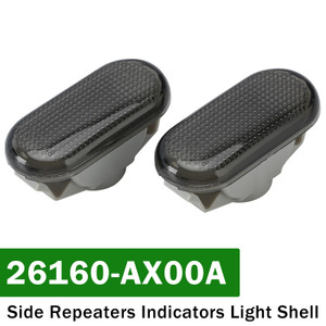 Side Repeaters Indicators Light Shell Case for Nissan March Micra 26160-AX00A