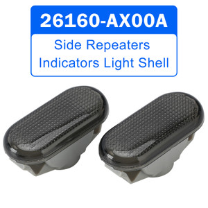 Side Repeaters Indicators Light Shell Case for Nissan March Micra 26160-AX00A