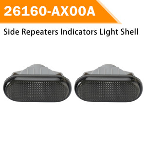 Side Repeaters Indicators Light Shell Case for Nissan March Micra 26160-AX00A