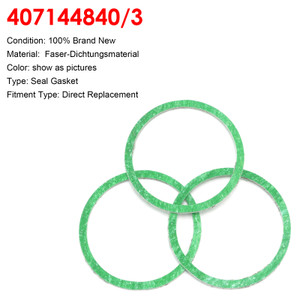 3PCS Seal Gasket 1.5 mm Thick 407144840/3 For Cramer Gas Stove Burner Stove