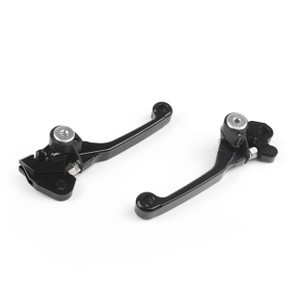 Shorty FLEX Pivot Levers Brake & Clutch Set Kawasaki KX65 (00-14) KX85 (01-14) KX250 (00-04) KX125 (00-05) KX250F 2004