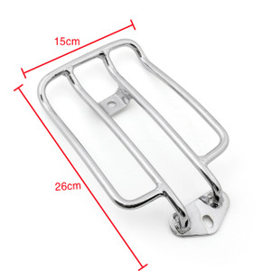 Seat Luggage Rack Solo Harley-Davidson Sportster X L883 1200 (2004-2015) Chrome