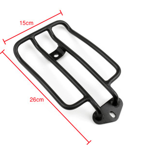 Seat Luggage Rack Solo Harley-Davidson Sportster XL 883 1200 (2004-2015) Black