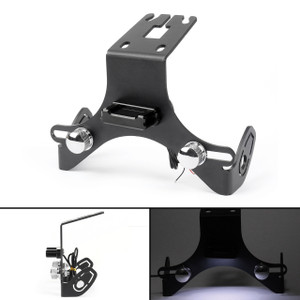 License Plate Bracket Holder For Kawasaki Z1000 Z 1000 SX (2013-2017) Black