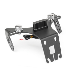 License Plate Bracket Holder For Kawasaki Z1000 Z 1000 SX (2013-2017) Black