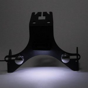 License Plate Bracket Holder For Kawasaki Z1000 Z 1000 SX (2013-2017) Black