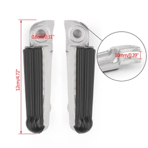Footrest Foot Pegs Front For Honda CBR250 MC22 CBR400 NC29 (90-94) CBR400 NC23 (87-89) VFR400 NC30 (89-92) RVF400 NC35 (94-96)