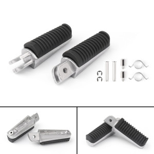 Footrest Foot Pegs Front For Yamaha BT1100 Bulldog (02-06) FJ1200 (86-93) FJR1300 (01-15) FZ1-N (06-12) FZ1-S (06-13) FZ6-N FZ6-S (04-07)